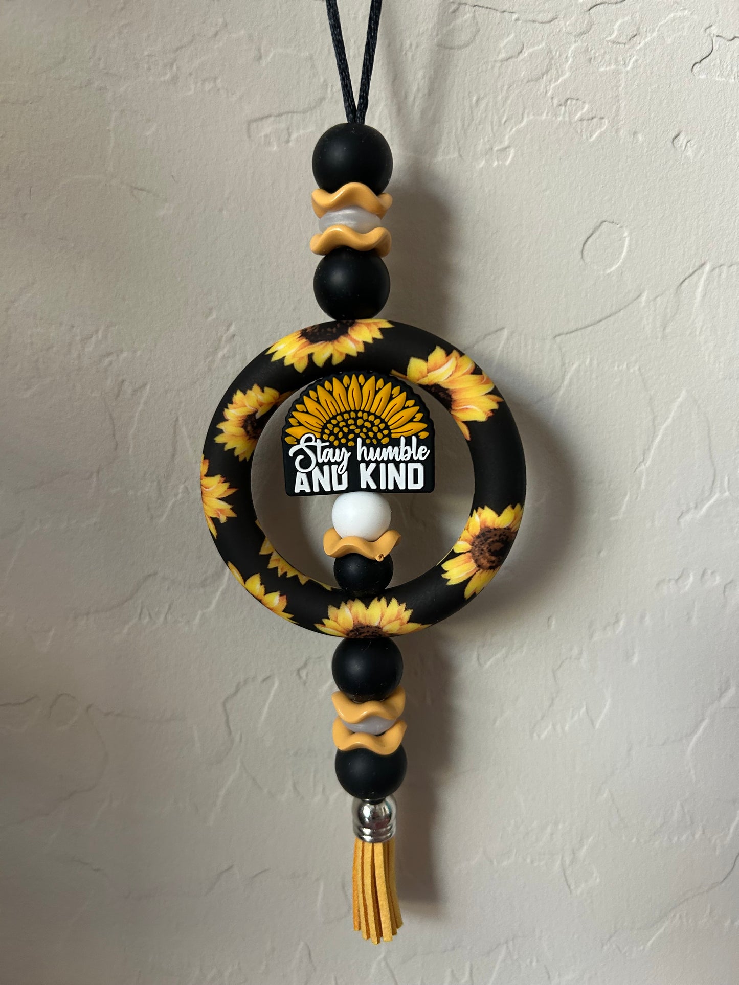 Sunflower Car Charm