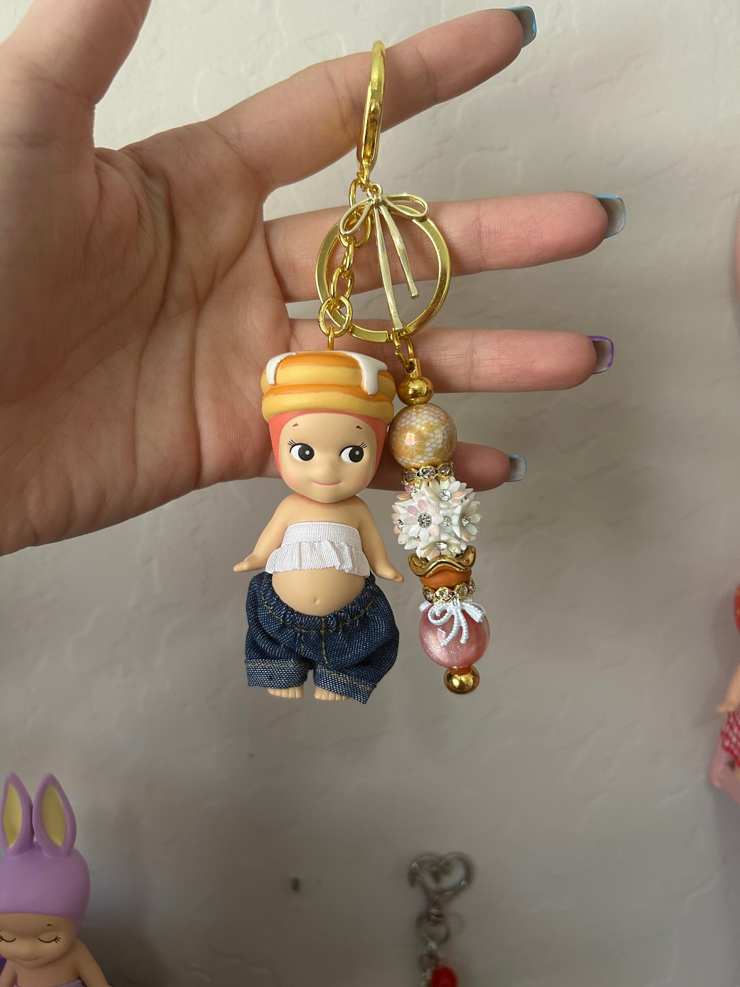Pancake Keychain