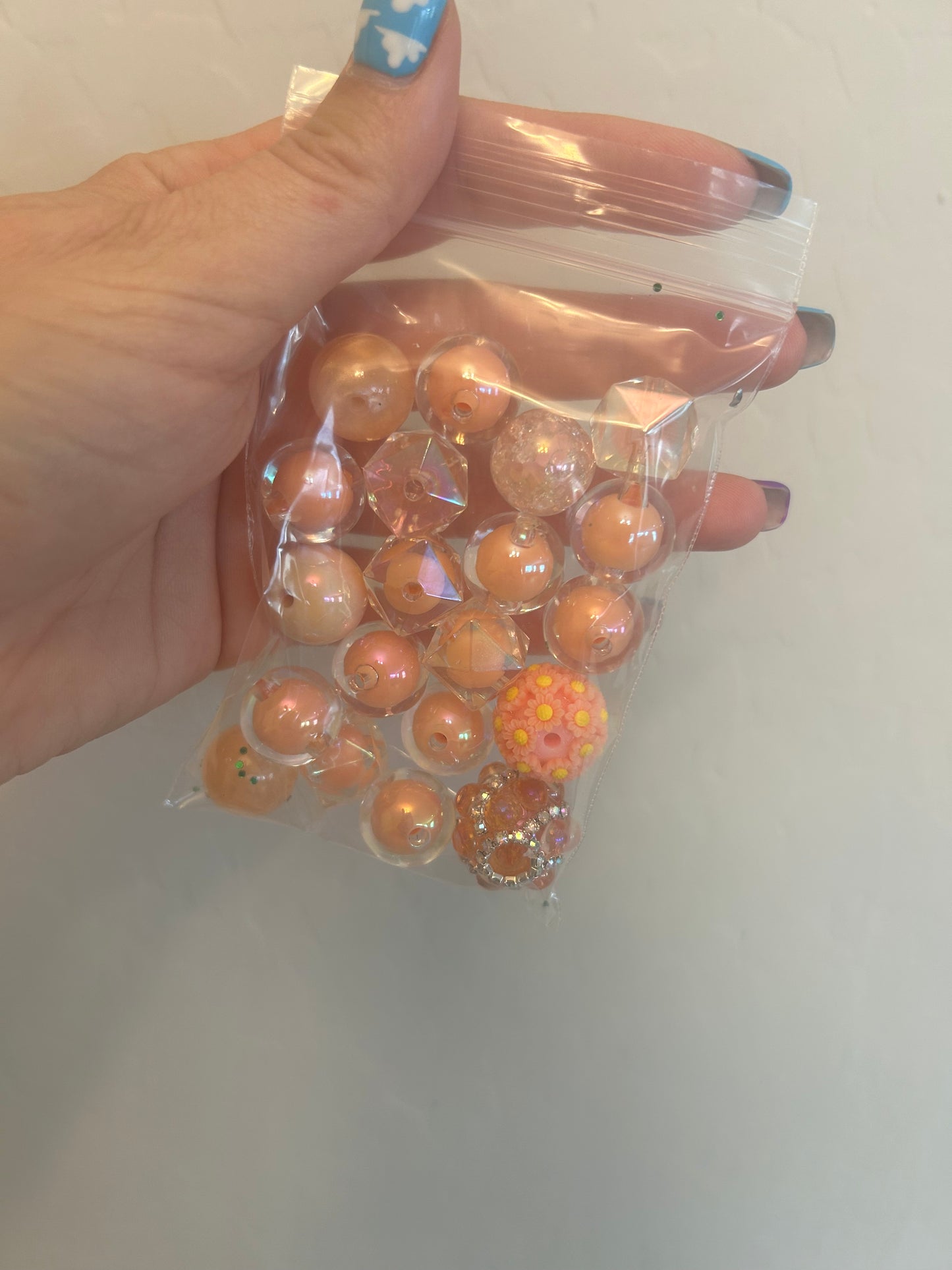 Peachy/Orange mix
