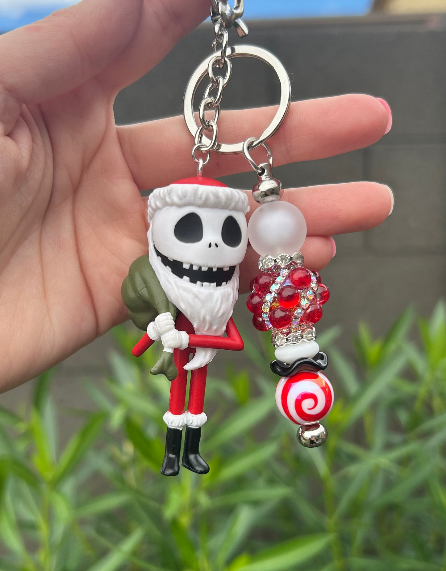 Santa Keychain