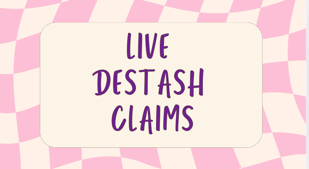 Live Destash Claims