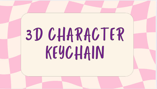 3D Character Keychain