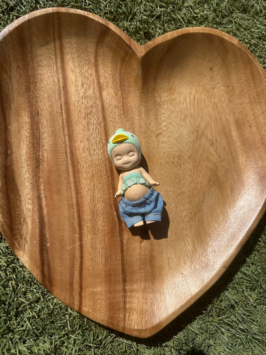 Custom Flocked Standing Dreaming Duck