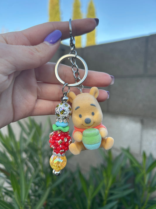 Honey Bear Keychain