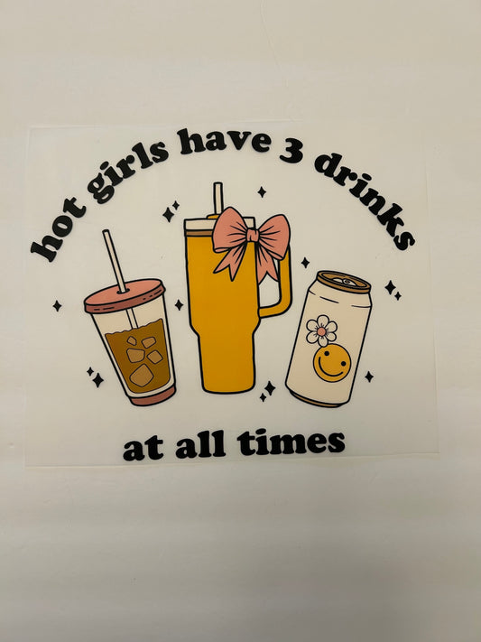 3 Drinks