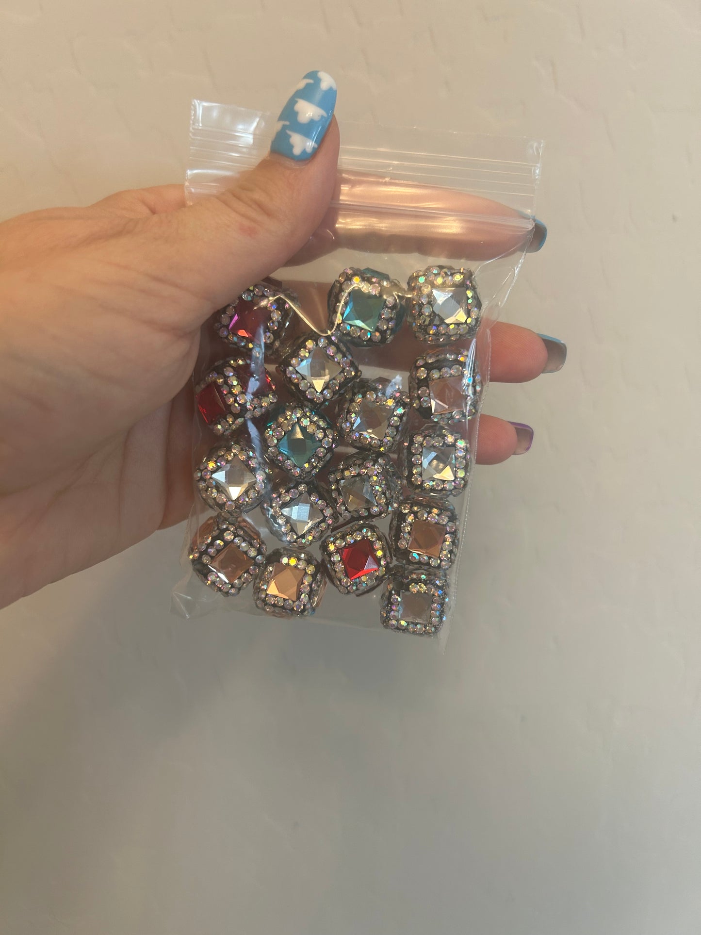 Fancy cube beads