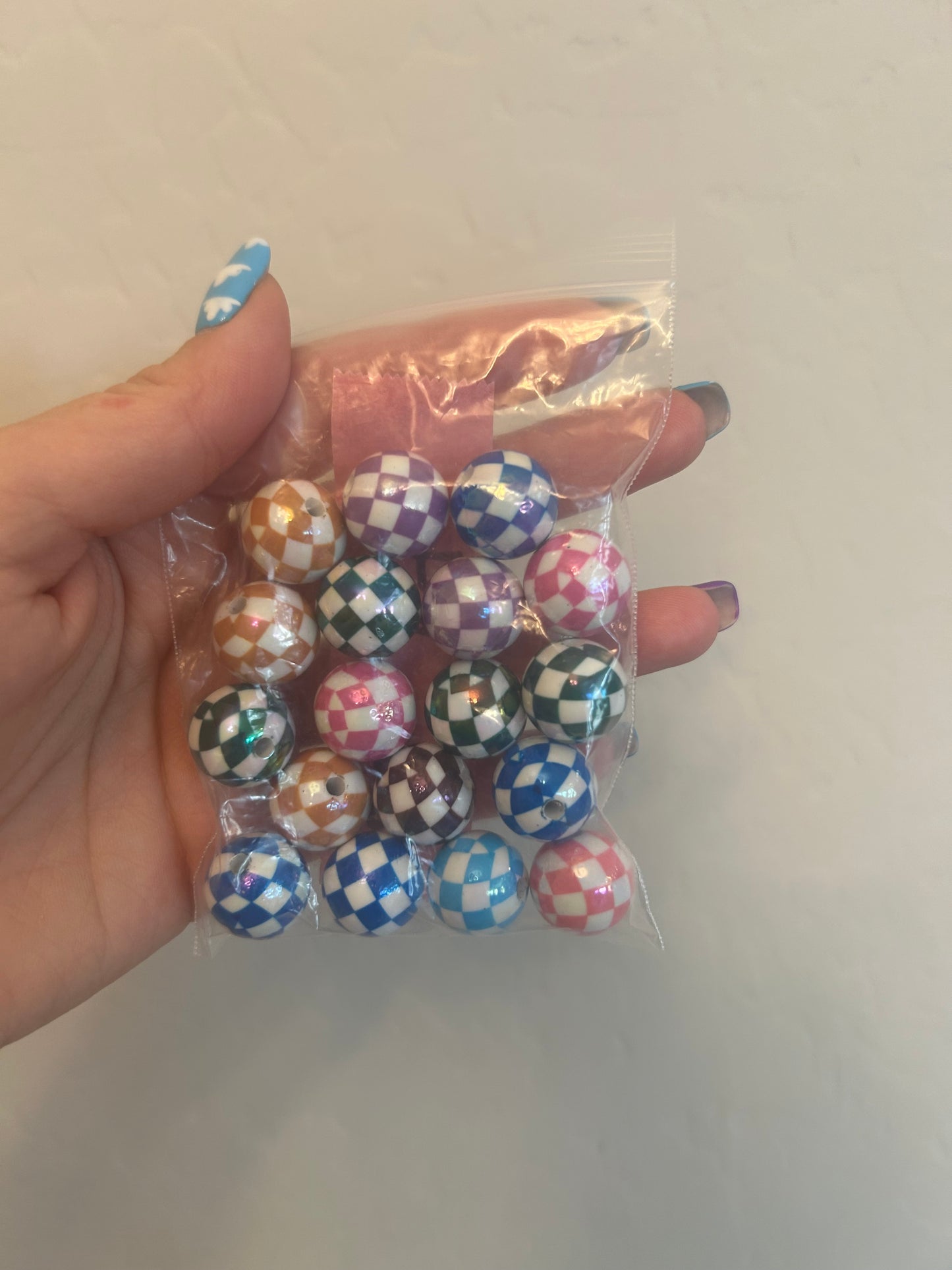 Checkered Beads