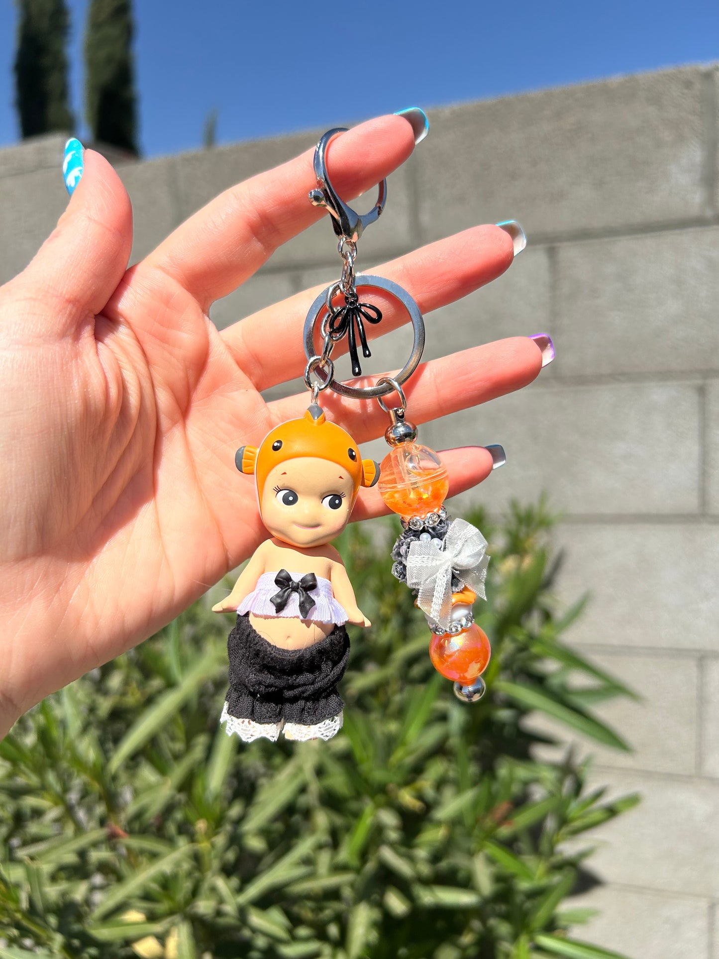 Nemo Keychain (clown fish)