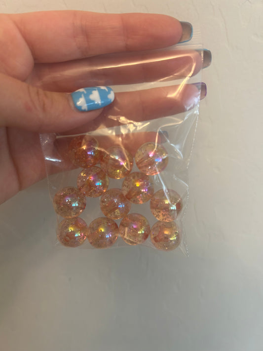 Peach Glitter
