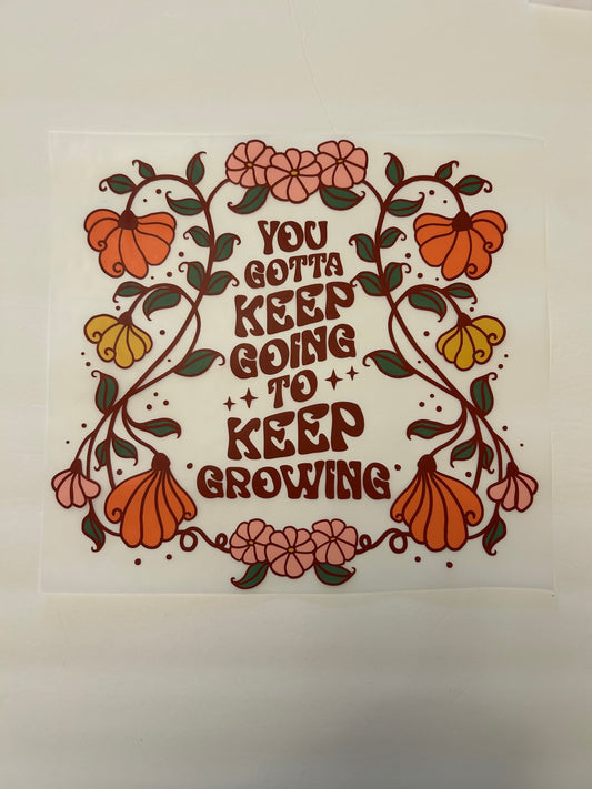 Keep Going