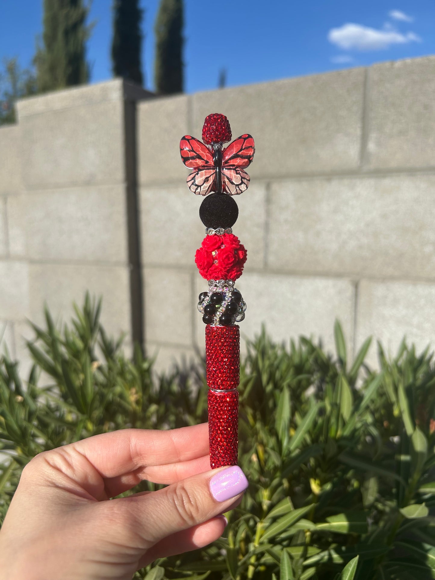 Red & Black Butterfly