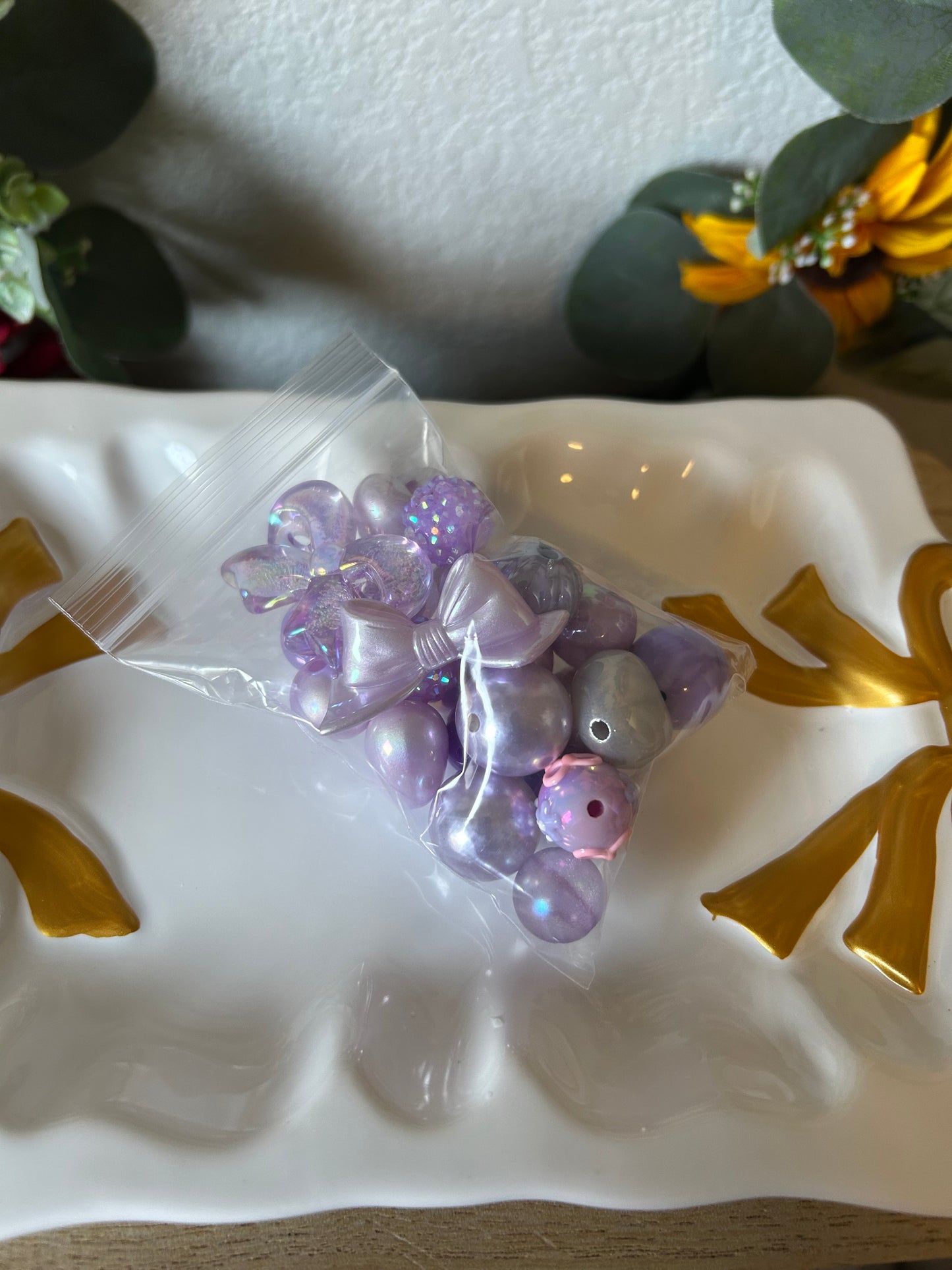 Mixed Bead Bag