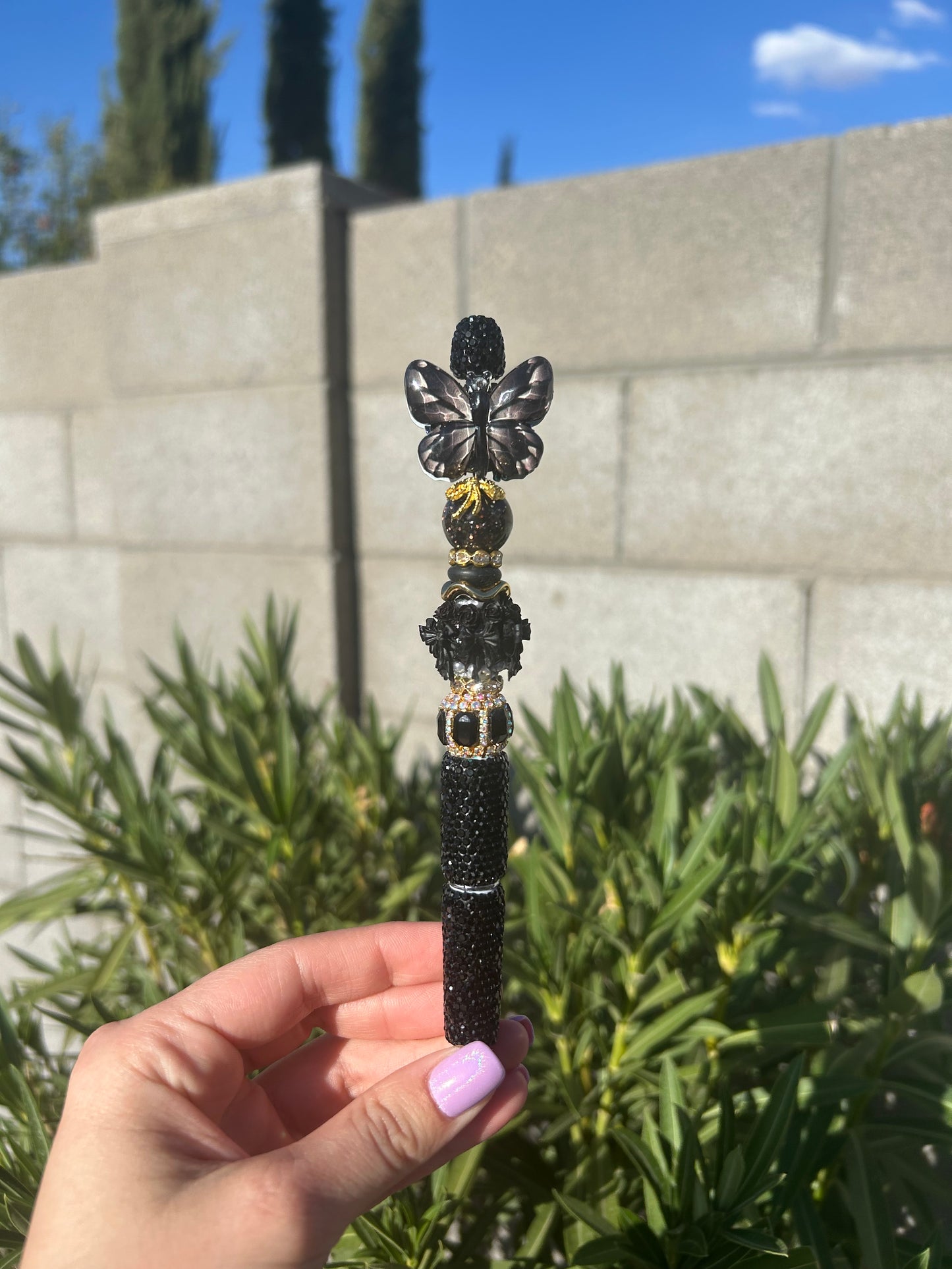 Black & Gold Butterfly