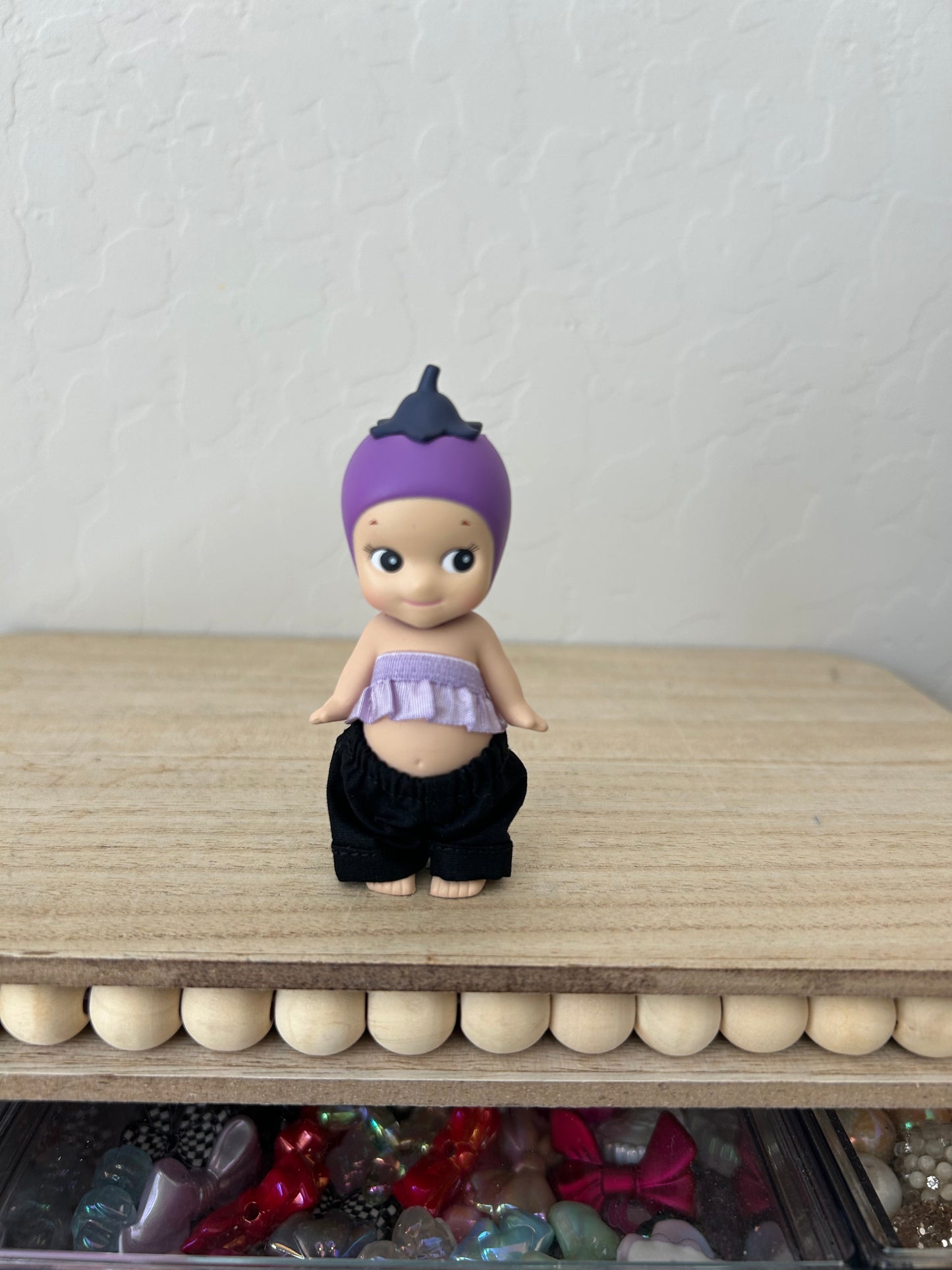 Eggplant with Outfit