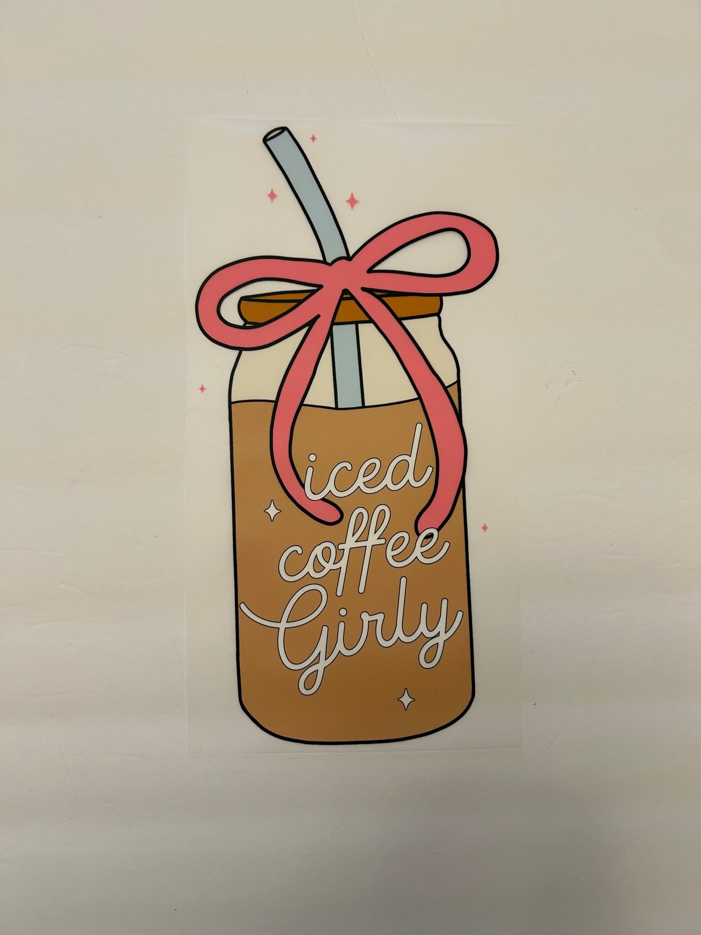 Iced Coffee Girly