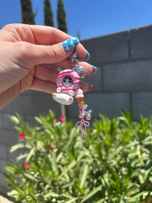 Donut Cat Charm