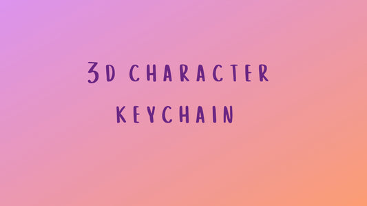 3D Character Keychain